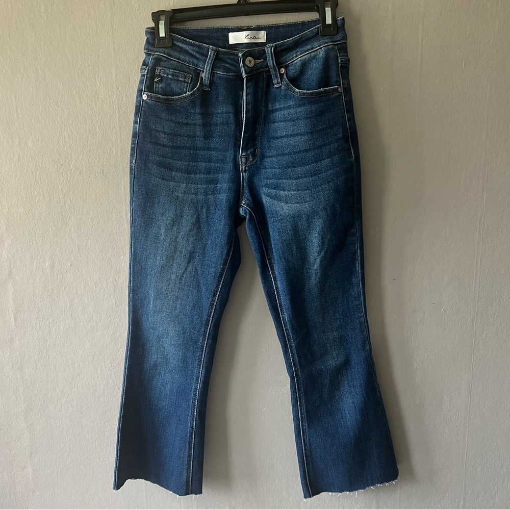 KanCan Dark Wash Jeans Cropped Size 3